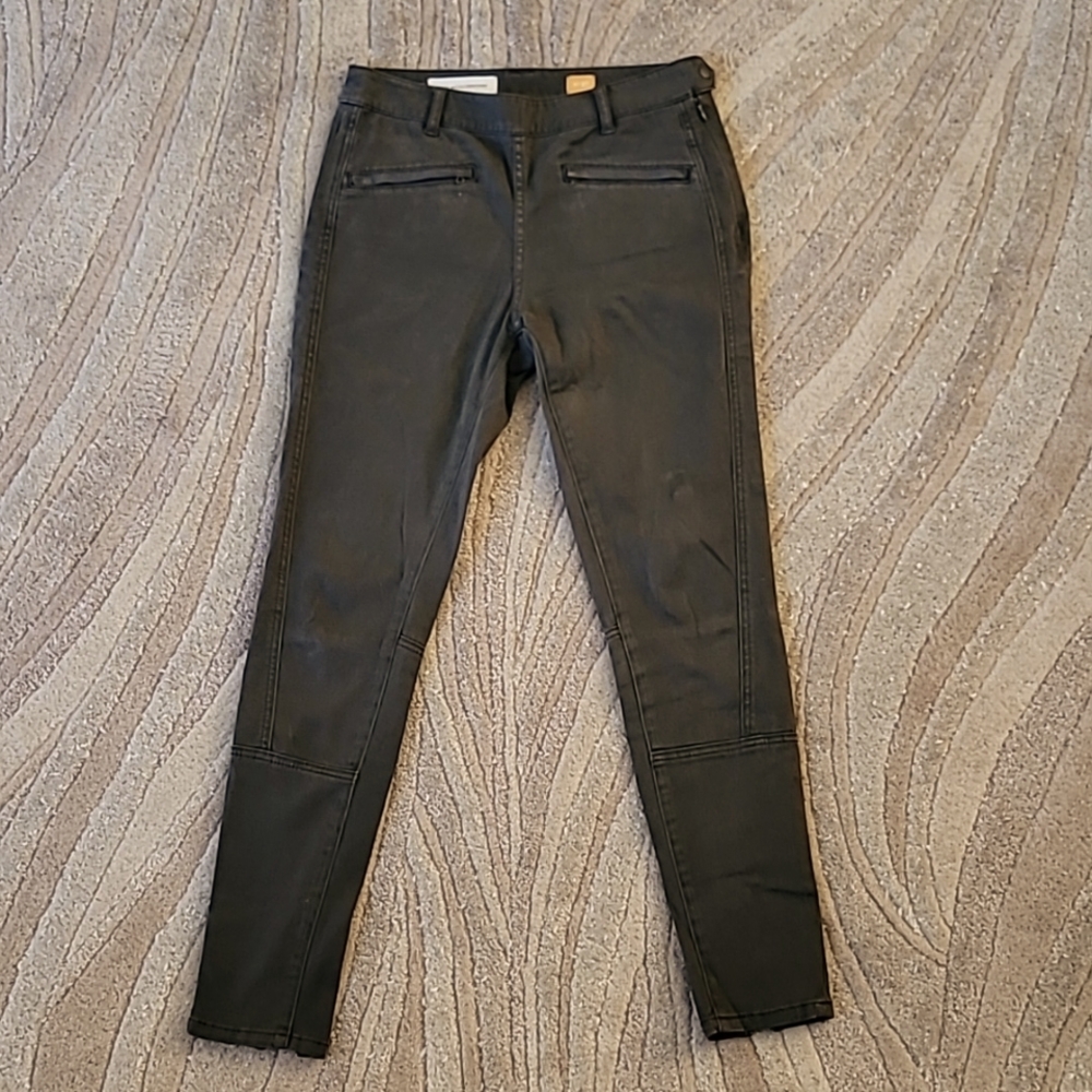 Pilcro by Anthropologie Olive Green Women's Slim Fit Pants Size 27